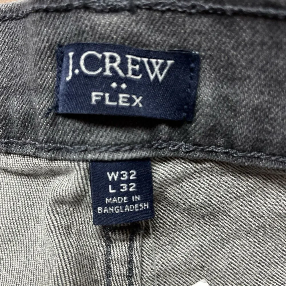 J. Crew Slim Signature Flex Men's Grey Jeans Size 32x32